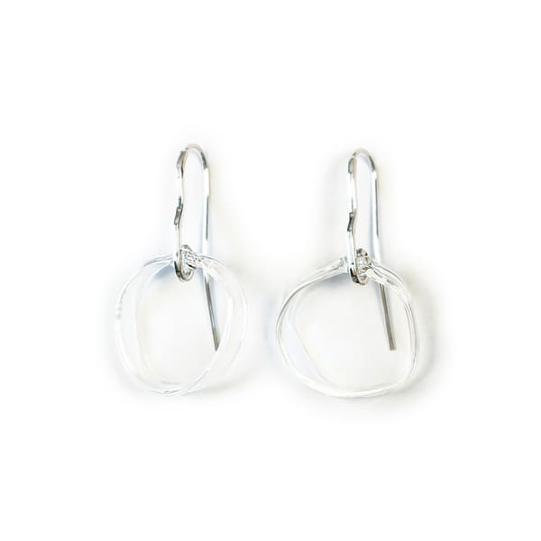Pendientes LLuvia Transparente pendientes lluvia